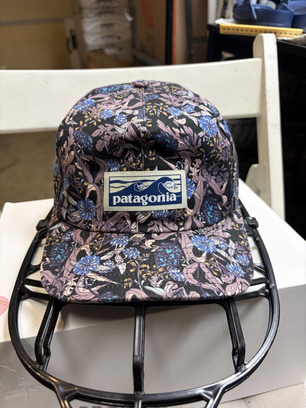 Patagonia Funfarer Cap Unisex OS Floral Organic Cotton NetPlus Snapback Hat